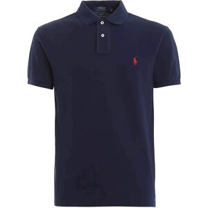 Polo Ralph Lauren Slim Fit Mesh Polo Shirt (481542) - Poloshirt (710795080/007) blue Polo Ralph Lauren Slim Fit Mesh Polo Shirt (481542) - Poloshirt (710795080/007) blue