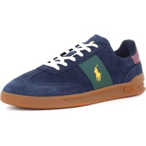Baskets en daim bleu navy Heritage de Ralph Lauren - Baskets - Publicité Baskets en daim bleu navy Heritage de Ralph Lauren - Baskets - Publicité