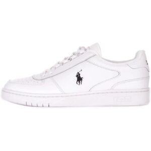 Basket en cuir blanc Polo Ralph Lauren - Chaussures décontractées Basket en cuir blanc Polo Ralph Lauren - Chaussures décontractées