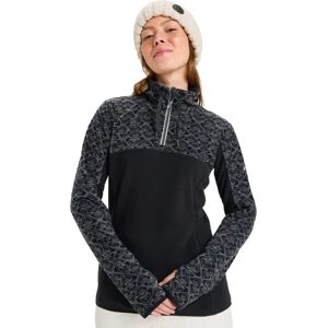 Roxy Sayna Half Zip Fleecepaita - Svart - Kvinne Roxy Sayna Half Zip Fleecepaita - Svart - Kvinne