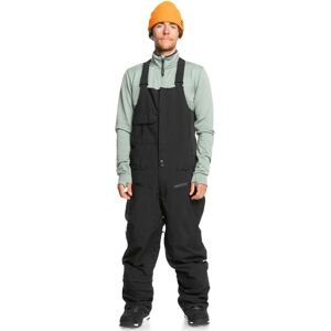 Quiksilver Black Utility Bib - Waterproof Snow Pants Quiksilver Black Utility Bib - Waterproof Snow Pants