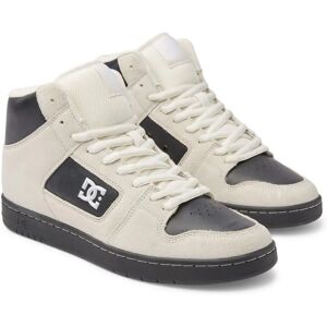 DC Shoes Manteca 4 Hi S Bőr Gördeszkacipő Fekete-Fehér - Sneakers DC Shoes Manteca 4 Hi S Bőr Gördeszkacipő Fekete-Fehér - Sneakers
