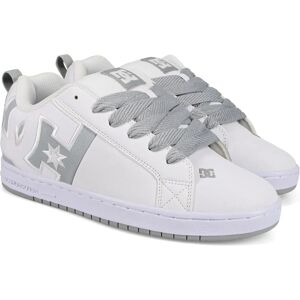DC Shoes - Court Graffik Sq - Blanc Gris - 11.5 UK - Chaussures - Publicité DC Shoes - Court Graffik Sq - Blanc Gris - 11.5 UK - Chaussures - Publicité