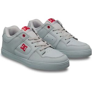 DC SHOES - Pure Elastic - Leder - Grau - Schuhe DC SHOES - Pure Elastic - Leder - Grau - Schuhe