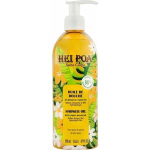 Hei Poa Tahiti Monoi Huile - Huile de douche hydratante 250ml Hei Poa Tahiti Monoi Huile - Huile de douche hydratante 250ml