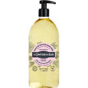 Huile de Douche Jasmin Le Comptoir du Bain 1L - Huile pour le corps - Publicité Huile de Douche Jasmin Le Comptoir du Bain 1L - Huile pour le corps - Publicité