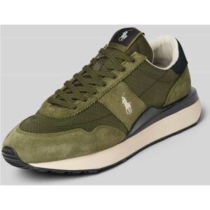 Polo Ralph Lauren Train 89 Oliv Turnschuh - Casual Schuhe Polo Ralph Lauren Train 89 Oliv Turnschuh - Casual Schuhe