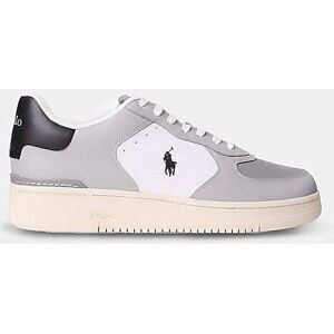 Polo Ralph Lauren - MASTERS CRT - Grey - Leather/PU - Sneaker Polo Ralph Lauren - MASTERS CRT - Grey - Leather/PU - Sneaker