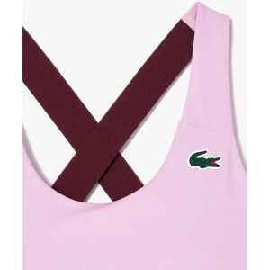 Lacoste Dames Sport Ademend Stretch Bralette - Roze - Maat: S Lacoste Dames Sport Ademend Stretch Bralette - Roze - Maat: S