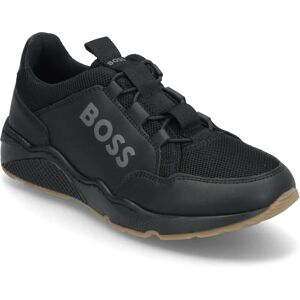 BOSS J51648 Svart logotyp sneakers - Sneakers BOSS J51648 Svart logotyp sneakers - Sneakers