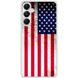 Coque en silicone 1001coques pour Samsung Galaxy A05s Drapeau USA - Publicité Coque en silicone 1001coques pour Samsung Galaxy A05s Drapeau USA - Publicité