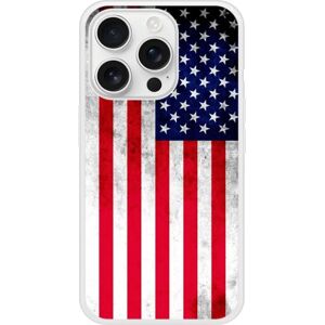 Coque en silicone 1001coques iPhone 16 Pro Drapeau USA renforcée - Publicité Coque en silicone 1001coques iPhone 16 Pro Drapeau USA renforcée - Publicité