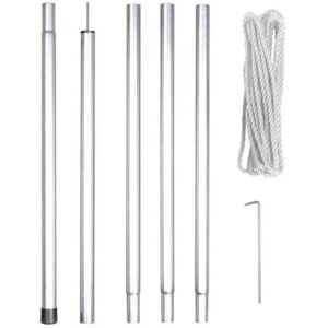 Perel GSSK1 - Supporto di Montaggio per Vela Solare - Argento - Accessorio per Vela Solare Perel GSSK1 - Supporto di Montaggio per Vela Solare - Argento - Accessorio per Vela Solare