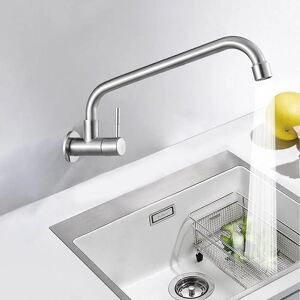 GreenZech 360 Rotation Single Cold Faucet - Kitchen Sink GreenZech 360 Rotation Single Cold Faucet - Kitchen Sink