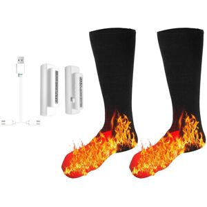 GreenZech Black 3.7V Heated Socks - Foot Warmers for Winter Sports GreenZech Black 3.7V Heated Socks - Foot Warmers for Winter Sports
