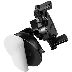 GreenZech Black Car Phone Holder T-type Suction Cup 360 Rotation - Car Accessory GreenZech Black Car Phone Holder T-type Suction Cup 360 Rotation - Car Accessory