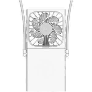 GreenZech Neck Fan - White/Green - USB Hanging Neck Fan GreenZech Neck Fan - White/Green - USB Hanging Neck Fan