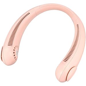 GreenZech Portable Neckband Fan - Pink - 2400mAh - Lightweight & Adjustable GreenZech Portable Neckband Fan - Pink - 2400mAh - Lightweight & Adjustable