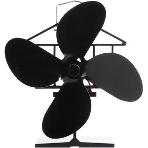 GreenZech Silver 4 Blades Heat Powered Wood Stove Fan - Wood Stove Fan GreenZech Silver 4 Blades Heat Powered Wood Stove Fan - Wood Stove Fan