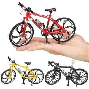 GreenZech 1:10 Diecast Bicycle Model Toy - Yellow - Bicycle Model Toy GreenZech 1:10 Diecast Bicycle Model Toy - Yellow - Bicycle Model Toy