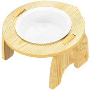 GreenZech Double Elevated Pet Bowl - Pet Bowl, Ceramic & Steel GreenZech Double Elevated Pet Bowl - Pet Bowl, Ceramic & Steel