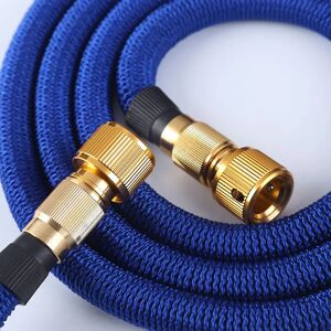 GreenZech Garden Hose Pipe 2.5m 5m 7.5m 10m Expandable Watering Washing Hose Copper Plated - Garden Hose Pipe GreenZech Garden Hose Pipe 2.5m 5m 7.5m 10m Expandable Watering Washing Hose Copper Plated - Garden Hose Pipe