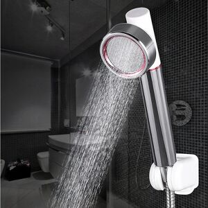 GreenZech Red Bathroom Shower Pressurized Water Saving Handheld Detachable Rain Head - Shower Head GreenZech Red Bathroom Shower Pressurized Water Saving Handheld Detachable Rain Head - Shower Head