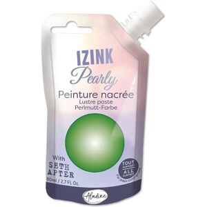 Izink Perle Vert Jade - Peinture textile - Publicité Izink Perle Vert Jade - Peinture textile - Publicité