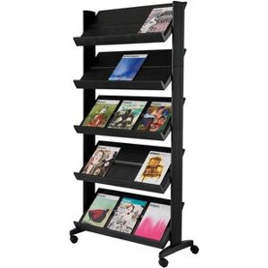 PaperFlow K502551 magazine rack - Black PaperFlow K502551 magazine rack - Black