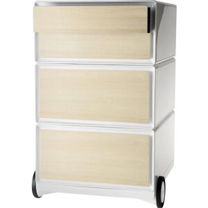Paperflow easyBox Contenedor con 2 Cajones Blanco/Haya Paperflow easyBox Contenedor con 2 Cajones Blanco/Haya