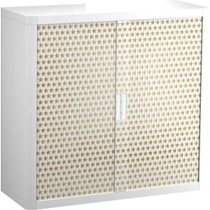 Penderie de stockage Paperflow avec 2 étagères - Armoire de bureau - Publicité Penderie de stockage Paperflow avec 2 étagères - Armoire de bureau - Publicité