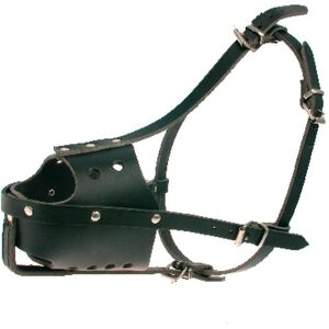Muzzle en cuir Zolux - Taille 8 - Type police Muzzle en cuir Zolux - Taille 8 - Type police