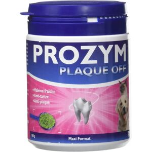 Prozym Plaque Off Poudre - Soins dentaires pour chiens & chats - Publicité Prozym Plaque Off Poudre - Soins dentaires pour chiens & chats - Publicité