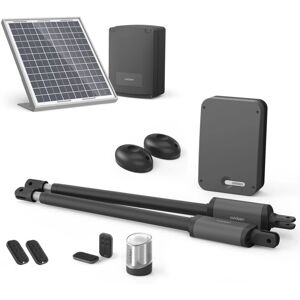 Kit de apertura solar para portón telescópico Avidsen - Automático Kit de apertura solar para portón telescópico Avidsen - Automático