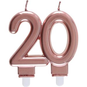 Santex Bougie Anniversaire 20 Ans - Bougie - Publicité Santex Bougie Anniversaire 20 Ans - Bougie - Publicité