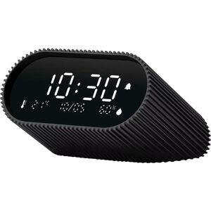 Lexon Ray Alarm Clock - Black - Digital, Thermometer, Hygrometer Lexon Ray Alarm Clock - Black - Digital, Thermometer, Hygrometer