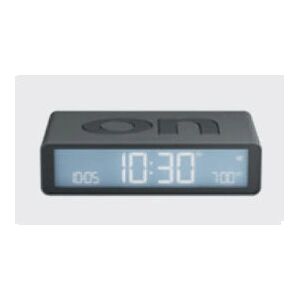 Lexon Flip Classic Grau Wecker - Digital, Kompakt, Wiederaufladbar Lexon Flip Classic Grau Wecker - Digital, Kompakt, Wiederaufladbar