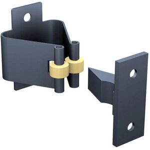 Mantion Modèle 1302 Arrêt de Porte en Acier Noir Robuste - Clamp - Publicité Mantion Modèle 1302 Arrêt de Porte en Acier Noir Robuste - Clamp - Publicité