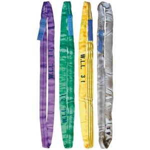Levac - Textile round sling - Jaune - 1 m - Textile round sling - Publicité Levac - Textile round sling - Jaune - 1 m - Textile round sling - Publicité