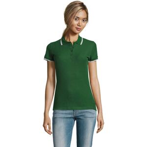 Polo Femme SOLS Vert - Coton - Manches Courtes - Golf - Publicité Polo Femme SOLS Vert - Coton - Manches Courtes - Golf - Publicité