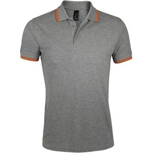 SOLS Pasadena Herre Poloshirt - Slim Fit - Grå SOLS Pasadena Herre Poloshirt - Slim Fit - Grå