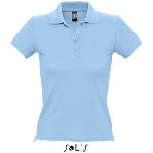 Sol's L519 Slim Fit Blå Polo - Poloshirt Sol's L519 Slim Fit Blå Polo - Poloshirt