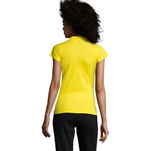Polo Prescott Jaune Citron SOLS - Manches Courtes - Publicité Polo Prescott Jaune Citron SOLS - Manches Courtes - Publicité