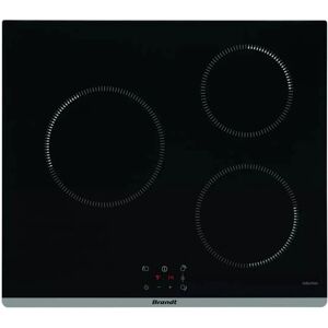 Plaque à induction Brandt 60cm - 3 Zones, 2400W - Noir - Publicité Plaque à induction Brandt 60cm - 3 Zones, 2400W - Noir - Publicité