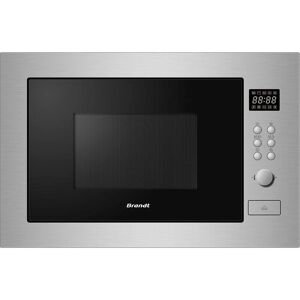 Microondas integrable Brandt BMG2115X - 1450 W - 25 l - Negro - Microondas Microondas integrable Brandt BMG2115X - 1450 W - 25 l - Negro - Microondas