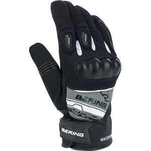 Guantes de moto Bering Morius - Negro Gris Blanco - S - Unisex Guantes de moto Bering Morius - Negro Gris Blanco - S - Unisex