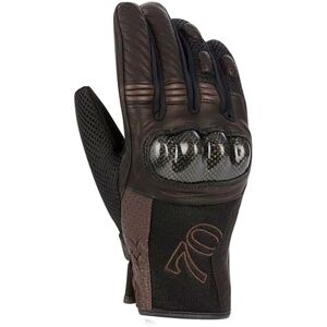 Guantes de motocicleta Segura Russell Damen - Negro Marrón - S Guantes de motocicleta Segura Russell Damen - Negro Marrón - S