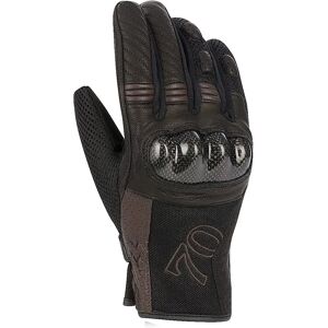 Guantes de Moto Segura Lady Russell - Negro-Marrón - M Guantes de Moto Segura Lady Russell - Negro-Marrón - M