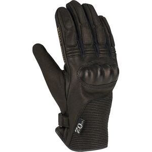 Guantes de Moto Segura Swan Negros - Cuero de cabra resistente al agua, Puño corto Guantes de Moto Segura Swan Negros - Cuero de cabra resistente al agua, Puño corto