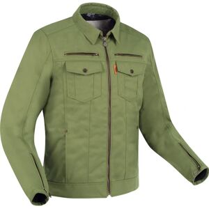 Chaqueta textil impermeable para motocicleta Segura Patrol - Verde Marrón Chaqueta textil impermeable para motocicleta Segura Patrol - Verde Marrón